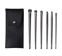 Pinceau à Fard à Paupières - 6 Pièces Outil de Fusion Doux pour Sourcils | Brosses à Fard à Paupières | Idéal Pour Voyage Salle De Sport Réunions Professionnelles Mariage Fêtes Cadeau