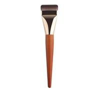 Pinceau à fond de teint sans défaut - Pinceau de précision à dessus plat, outil de contrôle sans effort | Pinceau estompeur avec manche en bois, maquillage du visage sential, outil de contour expert