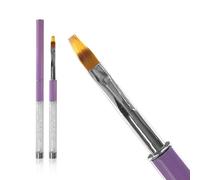 Pinceau à gel Babyboomer pour des dégradés de couleurs doux sur les ongles en gel, pinceau ultra fin spécialement conçu pour la technique de baby-boomer tendance dans le modélisme créatif à la maison