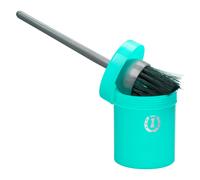 Imperial Riding IRH Pinceau à Huile pour Sabots avec récipient, Pratique avec boîte intégrée, Pinceau Anti-Fuite pour Une Application Propre et Un Look Glamour élégant, Jade