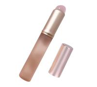 Pinceau à lèvres coudé en silicone pour contour des lèvres et ongles - Facile à utiliser - Outil de maquillage avec poignée