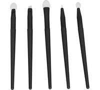 Pinceau à lèvres en silicone, set de pinceaux de maquillage, applicateur à lèvres en silicone, set de pinceaux à lèvres pour sourcils, pinceau à lèvres pour ombres à paupières, pinceau de maquillage r