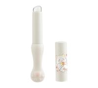 Pinceau à lèvres portable en silicone avec couvercle, applicateur réutilisable pour rouge à lèvres, baume brillant et anti-cernes pour le visage, utilisation multifonctionnelle, outil de maquillage en