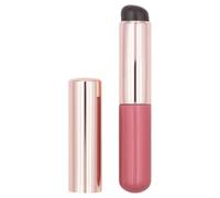 Pinceau à lèvres professionnel en silicone avec étui pour application uniforme de la couleur des lèvres Outil de décoration Accessoire de beauté Outil de maquillage