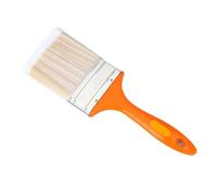 Pinceau à manche en bois, 1/1,5/2/2,5/3/4/5/6 pouces décoration de la maison poignée en plastique brosse à cheveux doux outil peinture for murs et meubles(3 Inch)