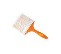 Pinceau à manche en bois, 1/1,5/2/2,5/3/4/5/6 pouces décoration de la maison poignée en plastique brosse à cheveux doux outil peinture for murs et meubles(5 Inch)