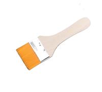Pinceau à manche en bois, 1PC Nylon Doux Poils Petite Brosse De Nettoyage Écran Crevasse Peinture Outils À Main Pinceaux(Type 7)