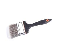 Pinceau à manche en bois, Brosses de nettoyage poussière pinceau Outils réparation à domicile for le bricolage Taches peinture Vernis Armoire Terrasse Clôture Porte durables Pinceaux(1 inch)
