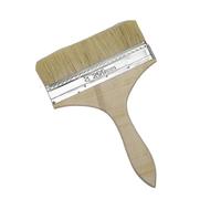 Pinceau à manche en bois, Peinture et peinture à éclats Pinceaux utilitaires for teintures Vernis Aquarelle Bois Mur Meubles Nettoyant for pinceaux(8 Inch)