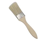 Pinceau à manche en bois, Peinture et peinture à éclats Pinceaux utilitaires for teintures Vernis Aquarelle Bois Mur Meubles Nettoyant for pinceaux(1.5 Inch)