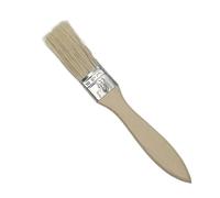 Pinceau à manche en bois, Peinture et peinture à éclats Pinceaux utilitaires for teintures Vernis Aquarelle Bois Mur Meubles Nettoyant for pinceaux(1 Inch)