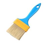 Pinceau à manche en bois, Pinceau multifonction avec manche en plastique for peinture murale et meubles, ensemble de pinceaux for artistes(Size4)
