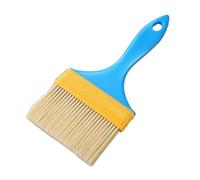 Pinceau à manche en bois, Pinceau multifonction avec manche en plastique for peinture murale et meubles, ensemble de pinceaux for artistes(Size6)