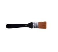 Pinceau à manche en bois, Pinceaux à peinture avec manche en bois Pinceau aquarelle professionnel for teintures Vernis Colles Gesso Outils de(3cm)