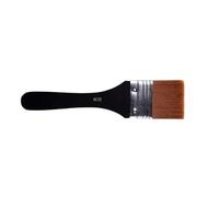 Pinceau à manche en bois, Pinceaux à peinture avec manche en bois Pinceau aquarelle professionnel for teintures Vernis Colles Gesso Outils de(5cm)