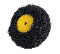 Pinceau à mastic d'angle en nylon pour peindre les bords, outil à tête de citrouille avec poignée en métal pour une finition lisse des murs (tête unique)