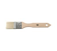 1638 classic pinceau de cuisine avec poignée de bois marron-argent 2,4 x 1 x 10 cm