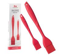 Pinceau à pâtisserie en Platinum Silicone Kitchen Mama WALTZGRIP, Rouge