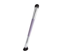 Pinceau à poils synthétiques double face pour fard à paupières et contouring pour estomper et façonner les pinceaux cosmétiques professionnels