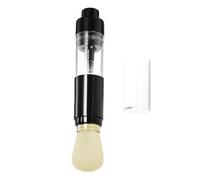 Pinceau à poudre de gaufrage - Pinceau à poudre pailletée | Pinceau porte-poudre | Outil applicateur rétractable | Pinceau de maquillage avec poils doux