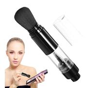 Pinceau à poudre de gaufrage, pinceau à poudre rechargeable, pinceau applicateur réutilisable, pinceau applicateur rétractable réutilisable, pinceau de maquillage à poils doux, outil d'application