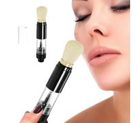 Pinceau à poudre de gaufrage, pinceau applicateur réutilisable, pinceau à poils doux, outil de maquillage portable, applicateur de maquillage doux, pinceaux de maquillage à poils doux, outil