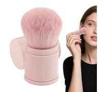 Pinceau À Poudre Visage,Pinceau Retractable Finition Poudre | Accessoire Maquillage Léger Pour Fard À Joues, À Paupières et Fond de Teint