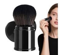 Pinceau À Poudre Visage | Pinceau Retractable Finition Poudre | Accessoire Maquillage Léger Pour Fard À Joues, À Paupières et Fond de Teint
