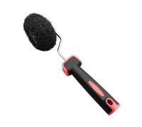 Pinceau à rouleau applicateur d'angle pour peinture intérieure et extérieure sur les coins muraux, plinthes, poignée ergonomique et durable