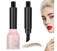 Pinceau À Sourcils - Pinceau À Sourcils Couleur | Teinture Pour Sourcills Longue Durée, Stylo À Anti-taches, Kit De Maquillage, Idéal Pour Le De Teint Avec Poils Synthétiques De Voyage
