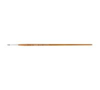 Pinceau acrylique - ISABEY - Isacryl - Rond - Taille 0 - Couleur orange/noir