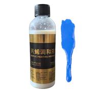 Pinceau acrylique - Peintre pour bouteilles, diluant pour peintures acryliques de 100 ml, 1 stimulateur de flux vif, diffusion lisse et texture stratifiée, améliore la fluidité des couleurs et