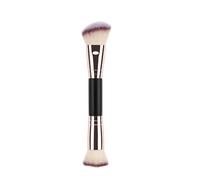 Pinceau anti-cernes - Support à double extrémité, équipement de maquillage pour cheveux de 17 cm, matériel de crème pour adultes portable universel, corps en fibre artificielle de 75 g | Pinceau de