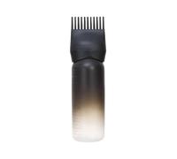 Pinceau applicateur d'huile - Bouteille en ABS remplissable pour cuir chevelu - Distributeur de peigne de précision - Outil de coiffure de salon pour colorer la teinture - Réparation nutritive et