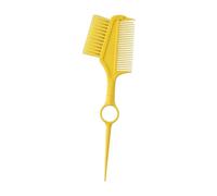 Pinceau applicateur extra long avec base pivotante et poils en nylon doux pour une application lisse Peigne rotatif de coloration des cheveux