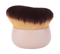 Pinceau autobronzant multifonctionnel grand pinceau de maquillage pour le corps applicateur autobronzant professionnel pour le bronzage du visage et du corps avec poils (Kaki)