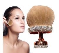 Pinceau blender - Outil de maquillage à poils larges doux | Pinceau à couverture complète pour crème solaire, fond de teint, poudre bronzante, surligneur, soins du corps, routine de beauté