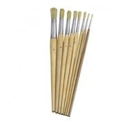 Pinceau Brico rond poils blancs Nº 5