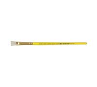 Pinceau brosse en soie de porc, plat, N.8