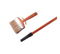 Pinceau/brosse rectangulaire 120mm pour lasure avec rallonge 1m - GREEN PLAISANCE - 09969