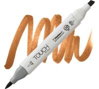 Pinceau & Ciseau marqueur alcool double face TOUCH, BR93 Orange brûlé