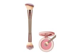 Pinceau Correcteur Outil de beauté double embout | Pinceau Blush Bronzer Estompe Pour un , , femme, débutante, contour, enlumineur