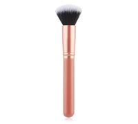 Pinceau cosmétique avec poils synthétiques pour une finition élégante du maquillage - Brosse cosmétique à tête plate