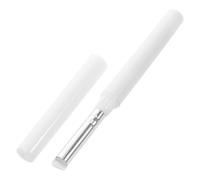 Pinceau D’ombre à Paupières à Tampon, Double Embout, Métal Silicone | Création Rapide D’ailes, Usage Polyvalent, Format Compact, Kit Voyage, Routine Quotidienne