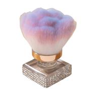 Pinceau de contour de maquillage - Réglage de l'applicateur de poudre, outil de poussière à poils doux | Balayeuse de précision - Mélangeur cosmétique pour le visage, gadget de finition de fond de