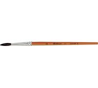 Pinceau de crin Pelikan type 23, taille 8, manche en bois émoussé