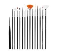Pinceau de détail, outils d'art des ongles | Contrôle précis des coups, compatibilité multi-moyens, utilisation ongles/visage/art