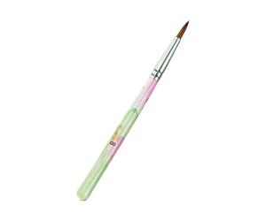 Pinceau De Détail Pour Ongles Poils Doux Ergonomiques | Stylos builder pour ongles d'application Entraînement pratique peinture pointillage sculpture domicile salon et voyages