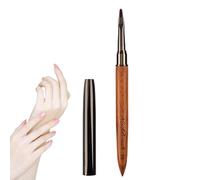 Pinceau de détail pour, pinceau pour vernis à ongles | Pinceaux à revêtement fin pour ongles,Brosse à en bois de santal pour détails fins, dessin fin, lignes longues, conception d'ongles, bric