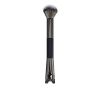 Pinceau De Maquillage 2 En 1 À Double Extrémité Pour Blush Contour Et Mise En Évidence Du Nez,Ensemble De Pinceaux De Fond De Teint Kabuki Coudés Professionnels.A.